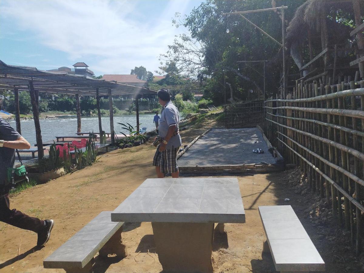 Pasanchai Bungalow Vang Vieng Dış mekan fotoğraf