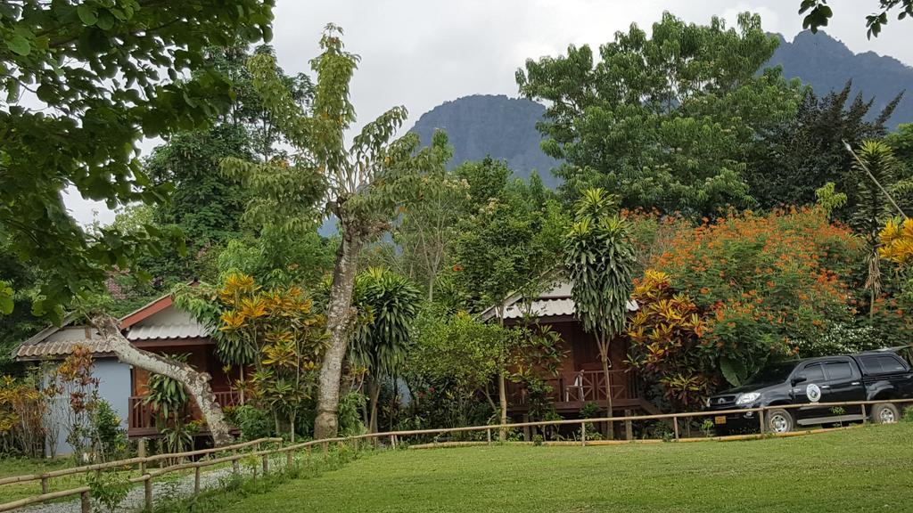 Pasanchai Bungalow Vang Vieng Dış mekan fotoğraf